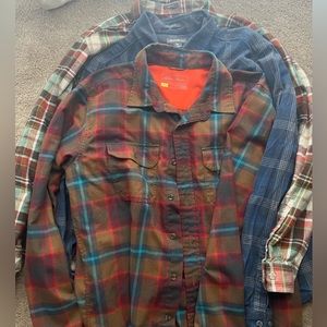 3 Eddie Bauer, men’s. Classic fit flannel. Large and tall flannel. large/ tall.